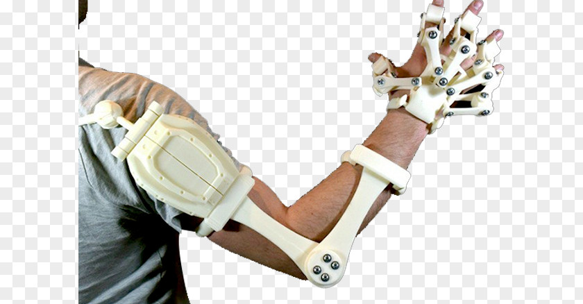 Mechanical Arm 3D Printing Computer Graphics Robotic Powered Exoskeleton PNG