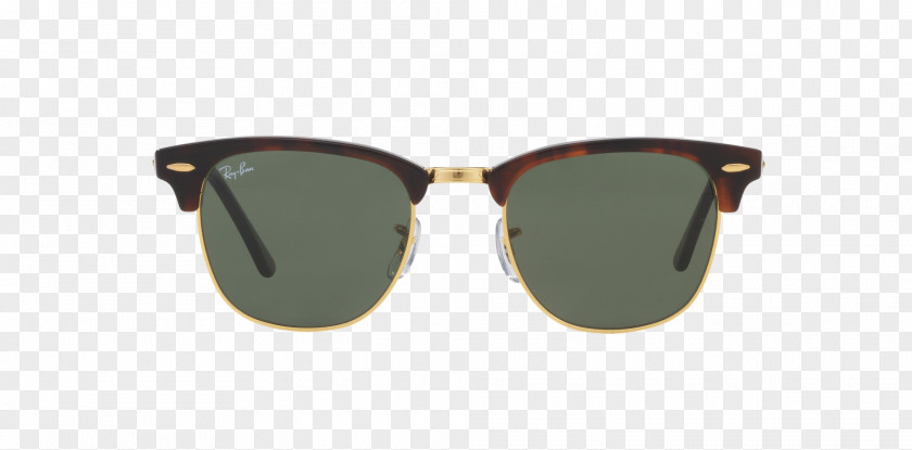 Rotating Ray Browline Glasses Ray-Ban Clubmaster Classic Sunglasses Sunglass Hut PNG