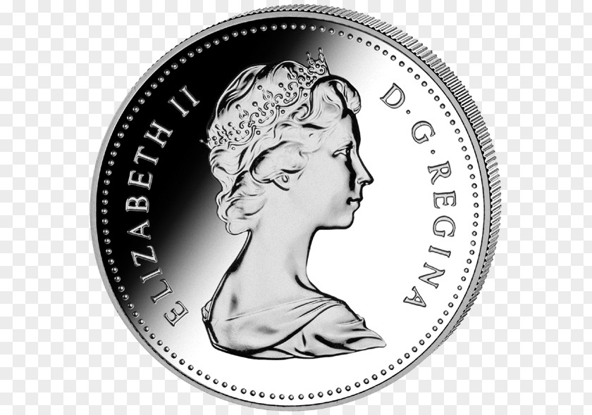 Coin Dollar Silver Canada PNG