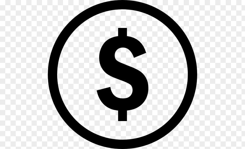 Dollar Signs Creative Commons License Attribution PNG