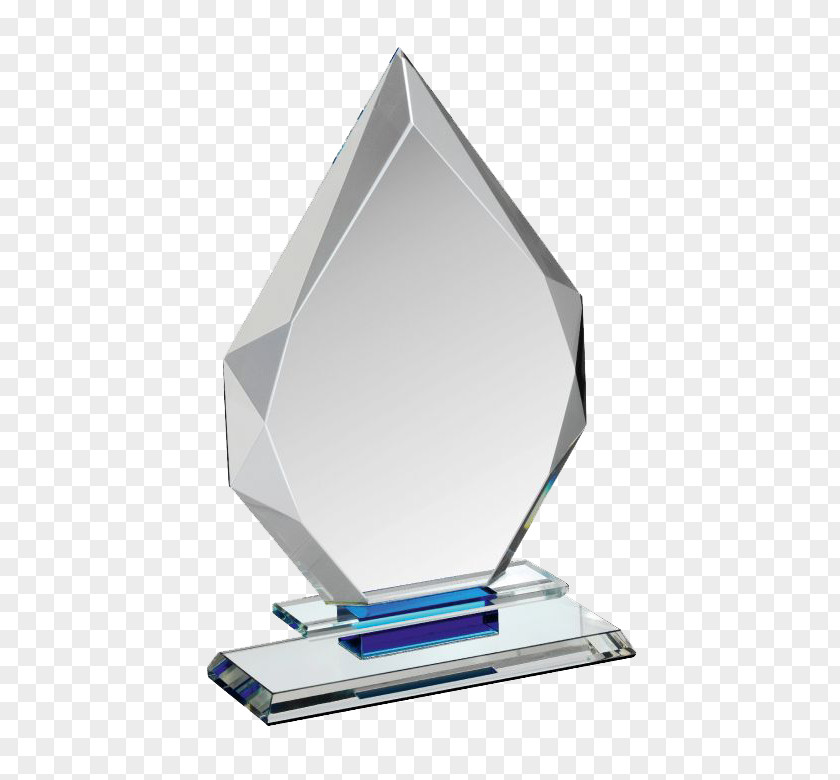 Glass Award Photos Trophy Crystal PNG