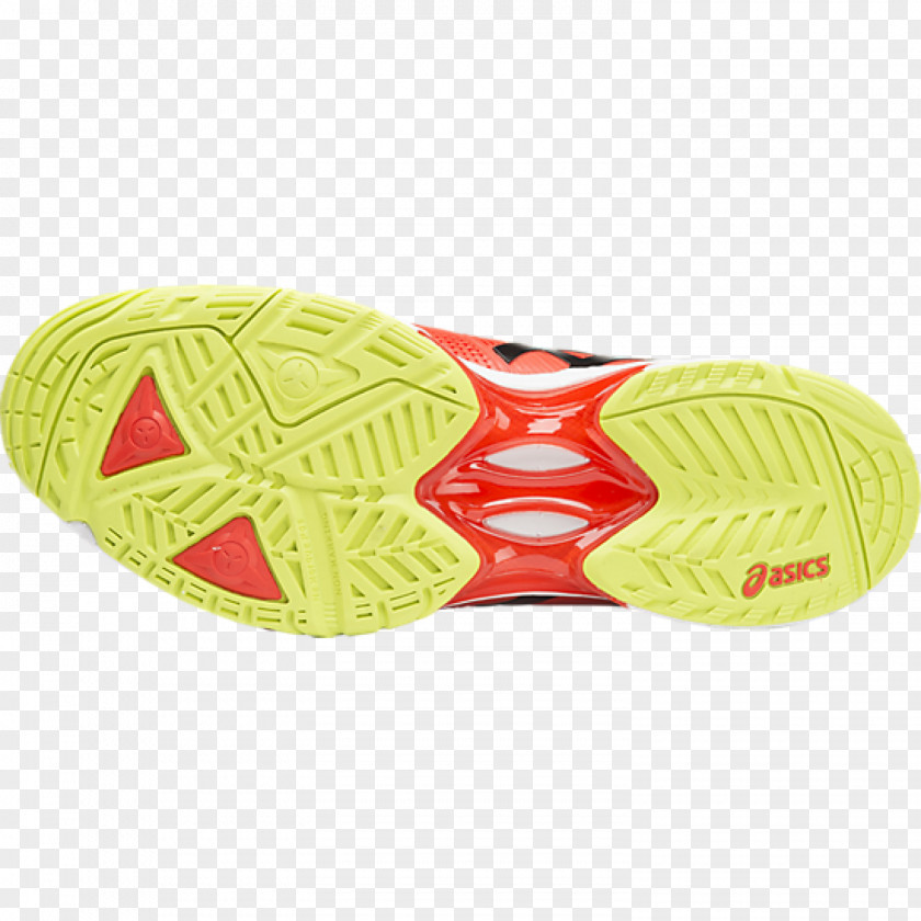 Orange Asics Tennis Shoes For Women Sports Outdoor Recreation Cross-training Walking PNG