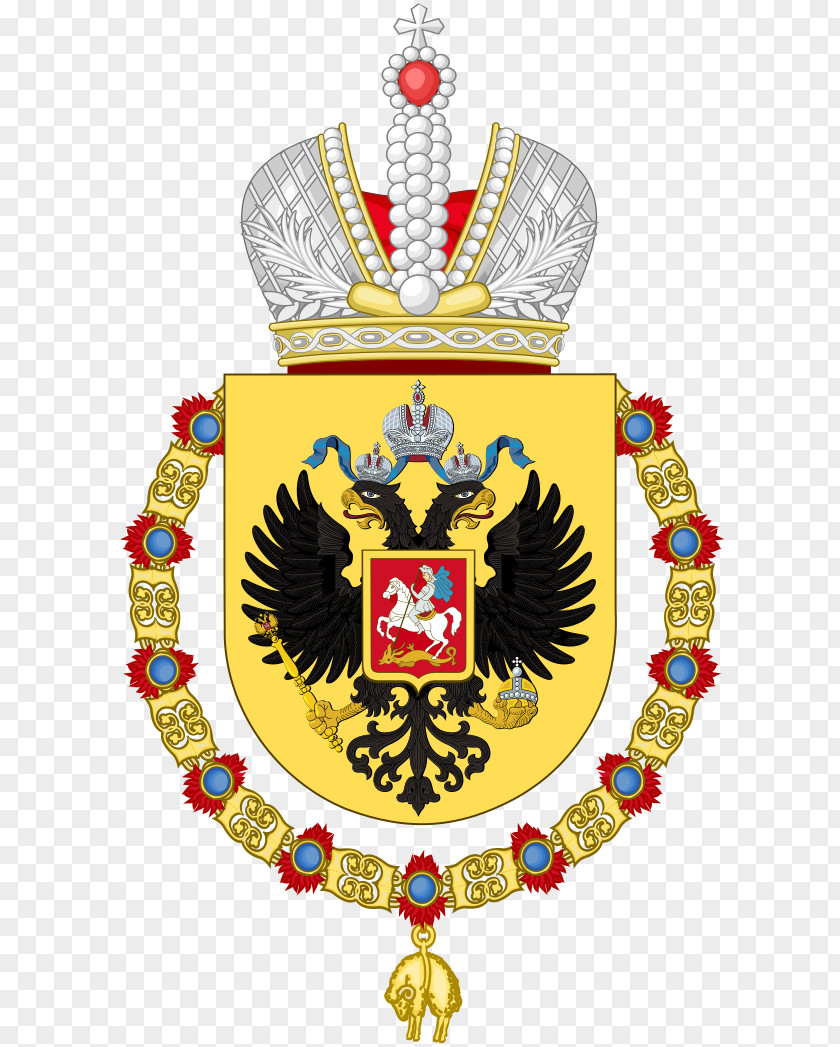 Rus Russia Romanov Order Of The Golden Fleece Coat Arms Heraldry PNG