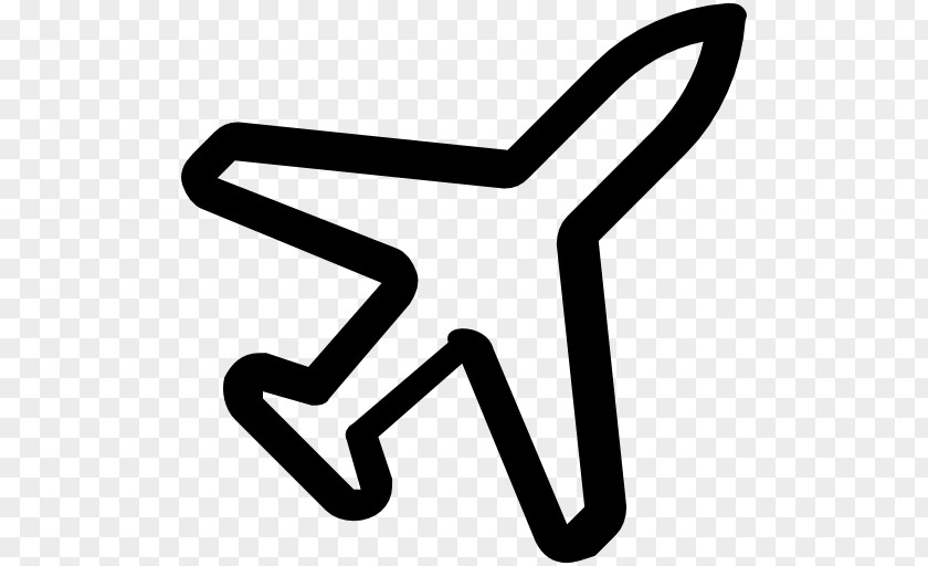 Thin Clipart Airplane PNG