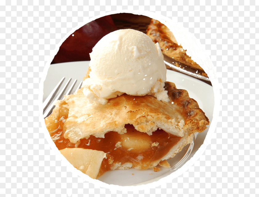 Ice Cream Apple Pie Crisp Crumble PNG