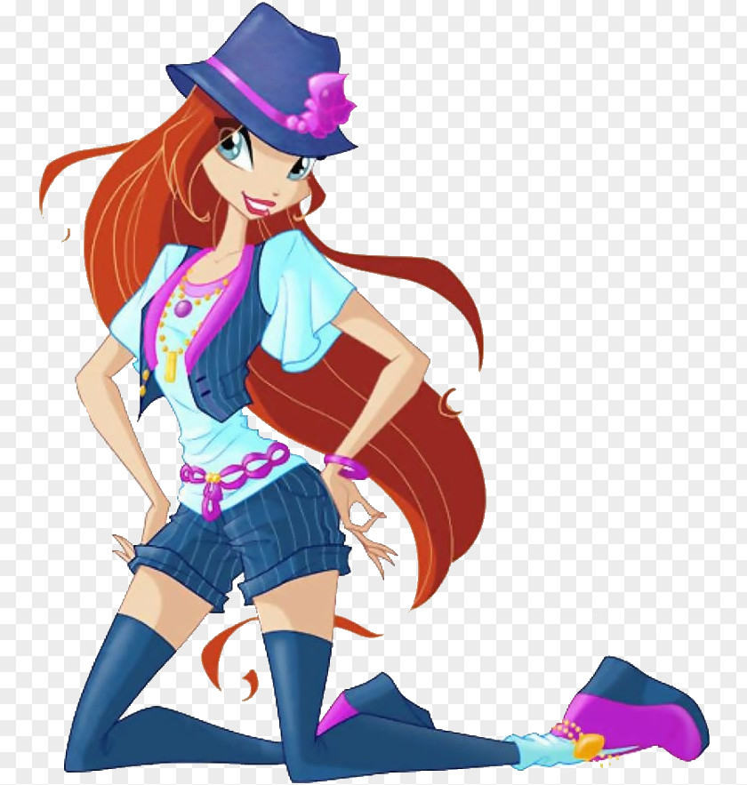 Season 5Winx Club Rockstars Bloom Musa Tecna Flora Winx PNG