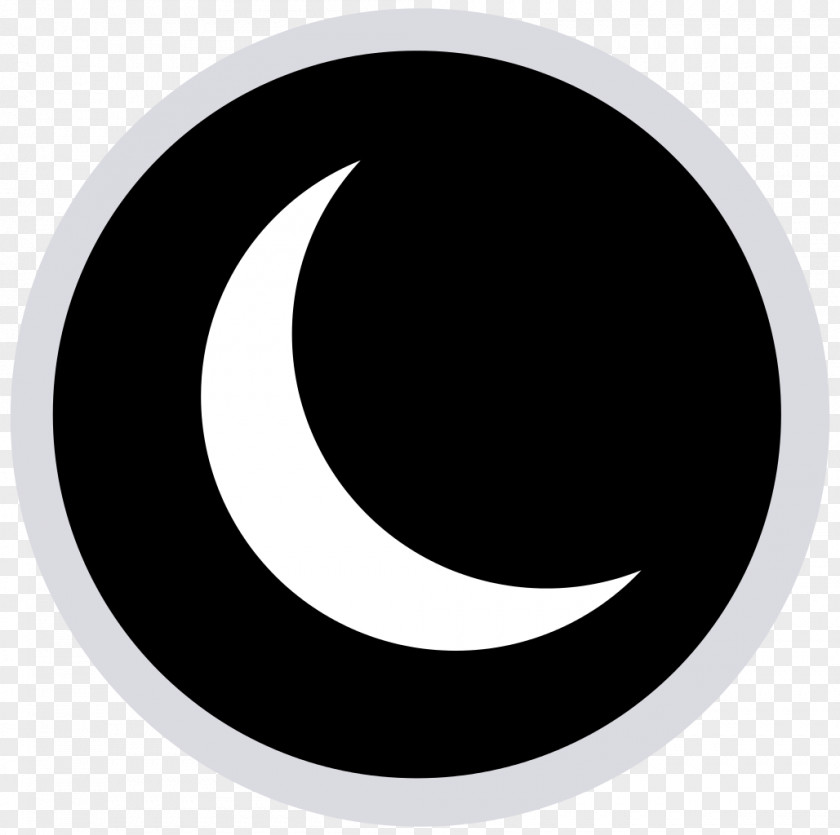 Svg Circle Symbol Crescent Brand PNG