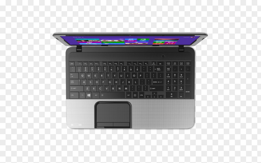 Toshiba Satellite Computer Keyboard Netbook Laptop C855-17Q 15.60 PNG