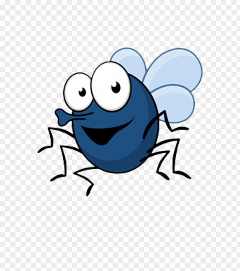 Free Flies Pull Cartoon Fly Insect Illustration PNG