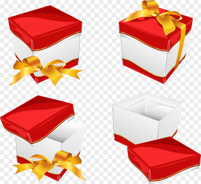 Gift Box Vector Diagram Download PNG