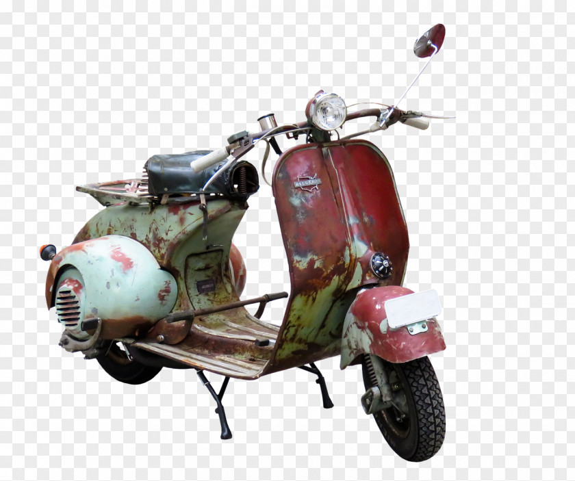 Scooter Car Vespa Motorcycle PNG
