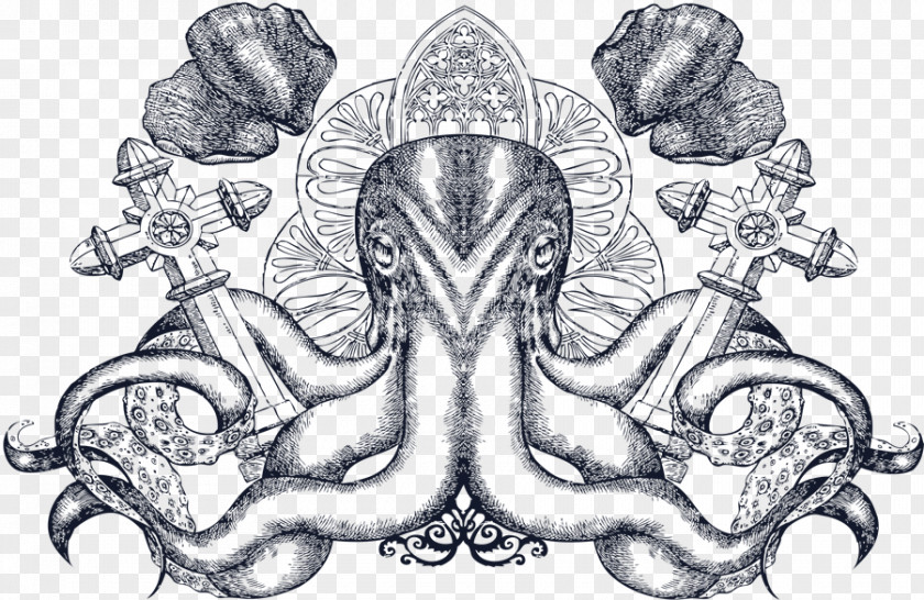 Cthulhu Macula Octopus Stock Photography PNG