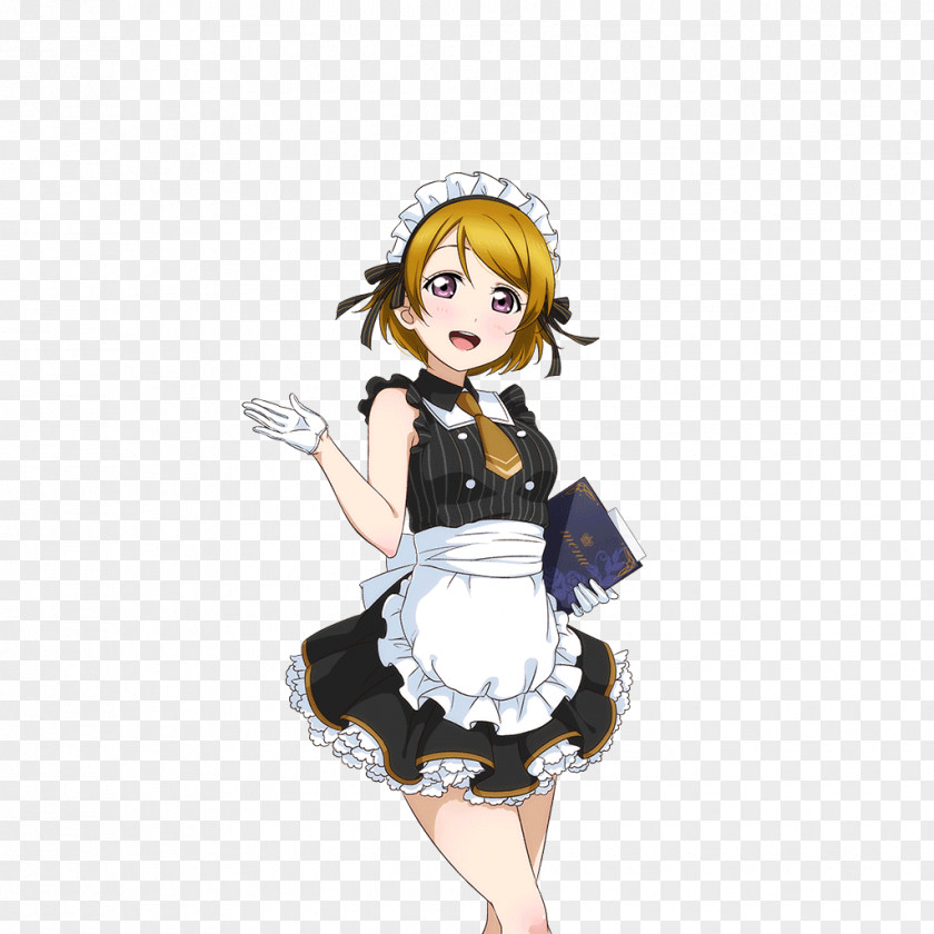 Hanayo Koizumi Love Live! School Idol Festival French Maid Café PNG maid café, clipart PNG