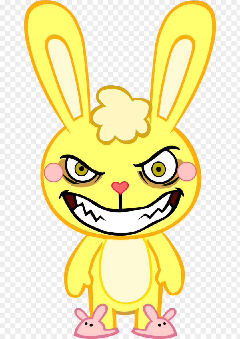 Happy Tree Friends Cuddles Rabbit Hare Clip Art Easter Bunny PNG