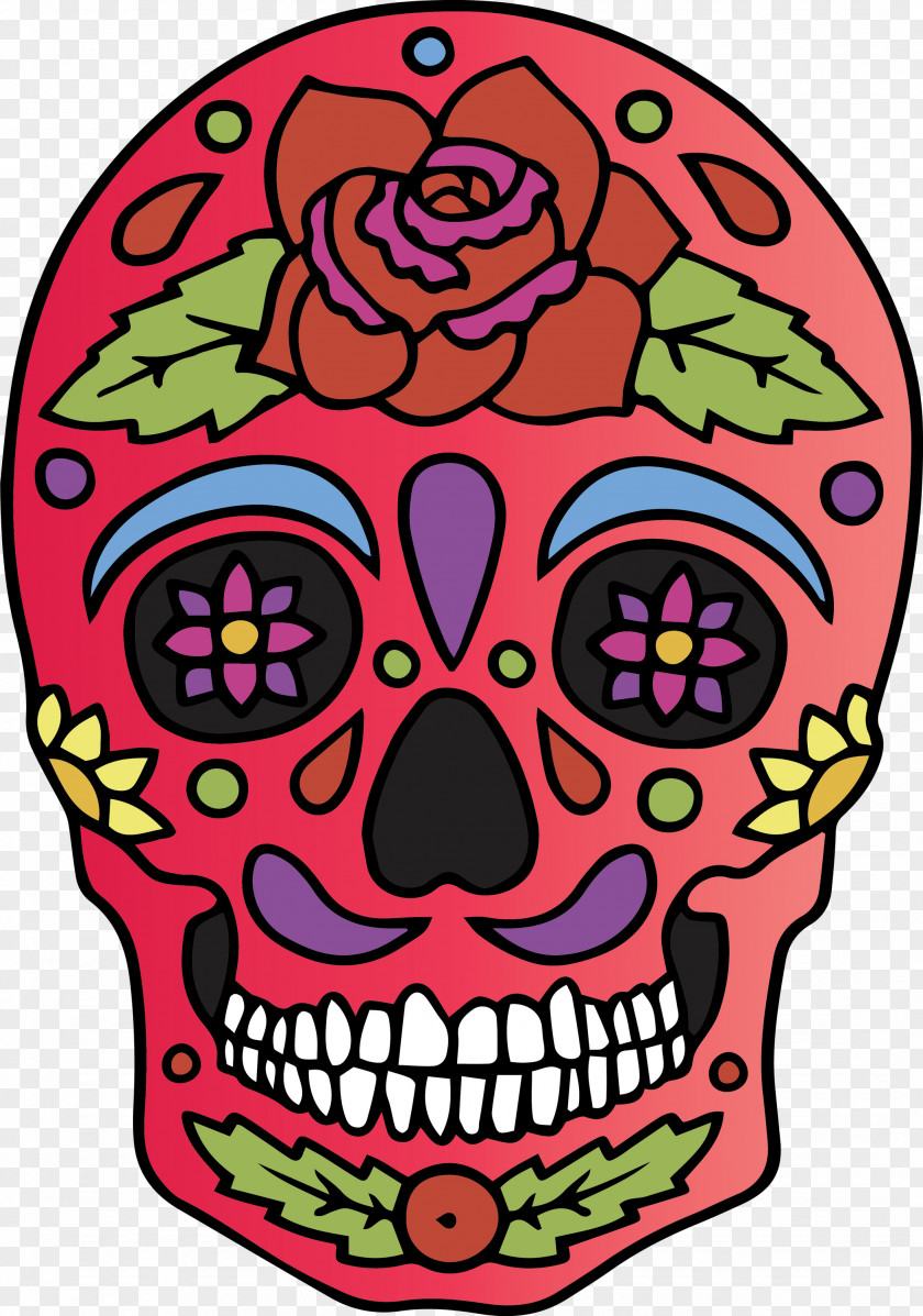 Skull Mexico Cinco De Mayo PNG