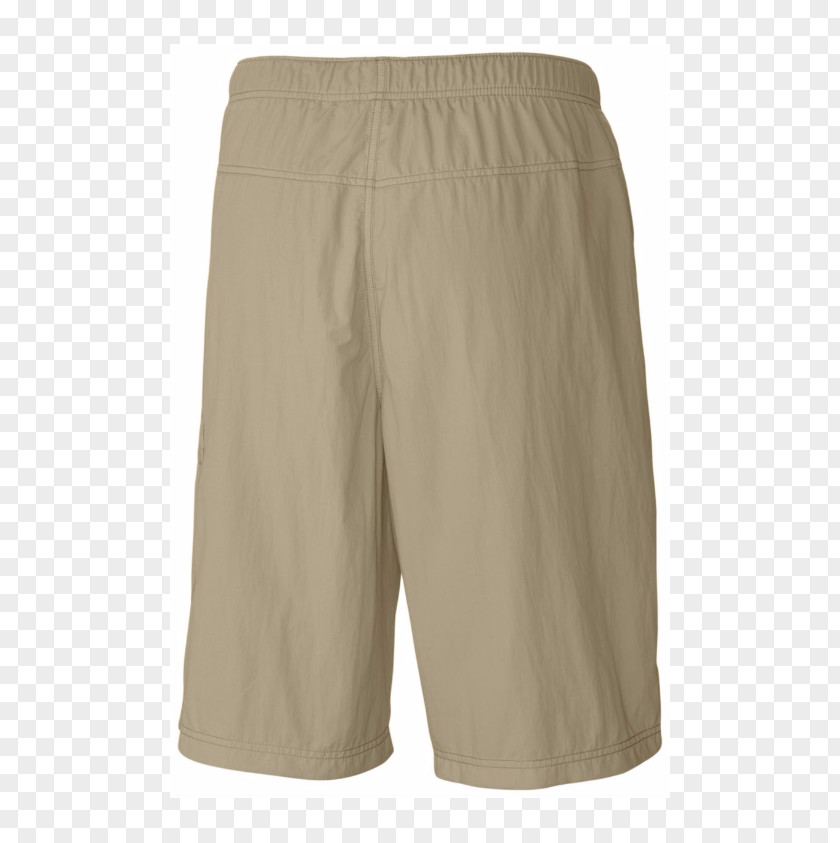 Twill Shading Bermuda Shorts Trunks Khaki PNG