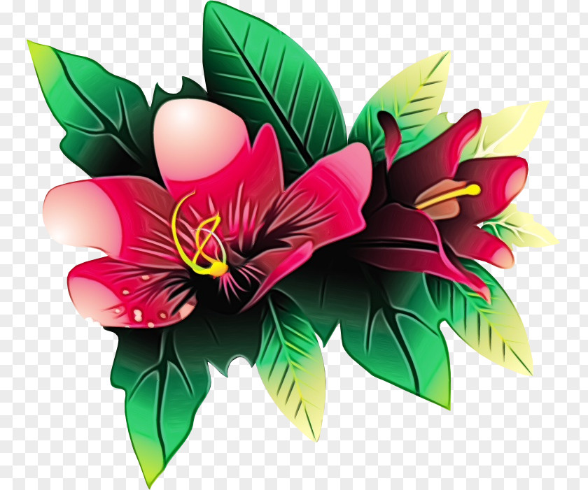 Artificial Flower Lily Family Art Watercolor PNG