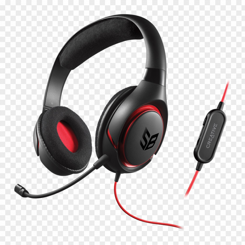 Headphones Headset Creative Technology Sound Blaster Inferno PNG