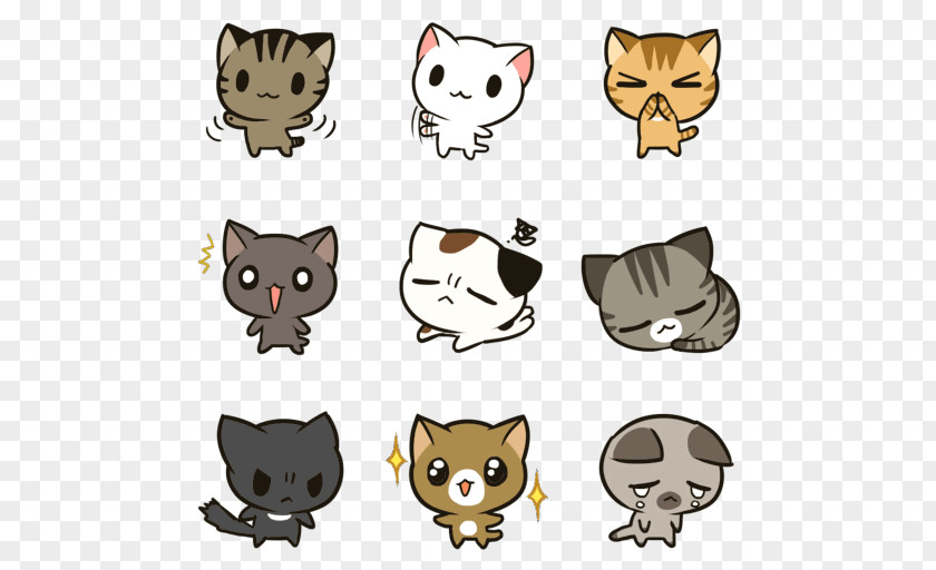 Kitten Whiskers Cat Pug Telegram PNG