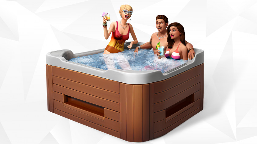 Patio The Sims 4: Spa Day Online 3 Stuff Packs PNG