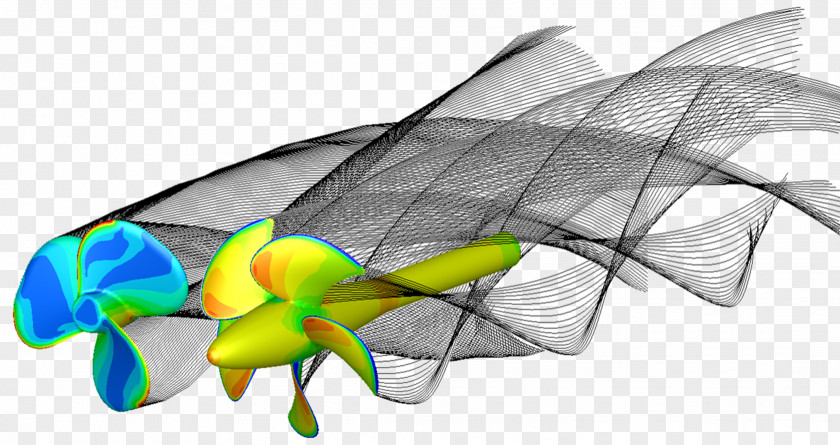 Propped Propeller Computer-aided Design Computational Fluid Dynamics Tecplot PNG