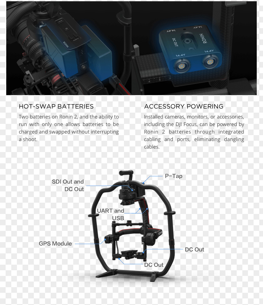 DJI Ronin 2 Gimbal Unmanned Aerial Vehicle Photography PNG