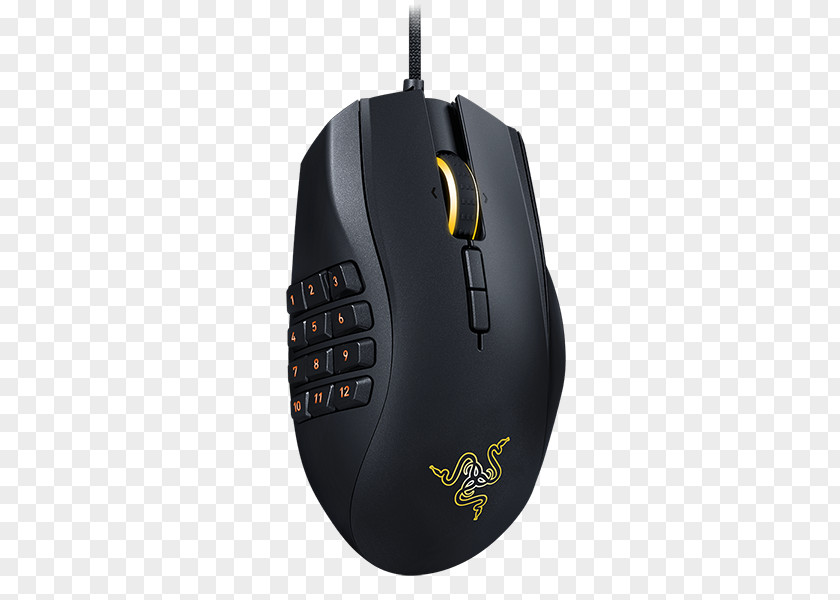 Computer Mouse Razer Inc. Naga Chroma Button PNG