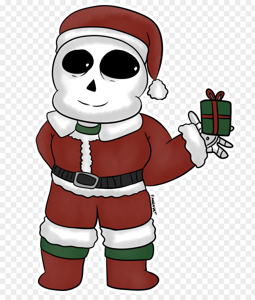 Santa Claus Undertale Christmas Ornament Day Gift PNG