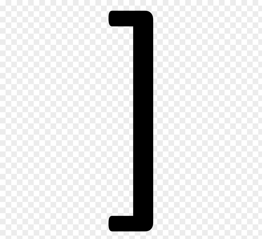 Square Bracket Line Angle Font PNG