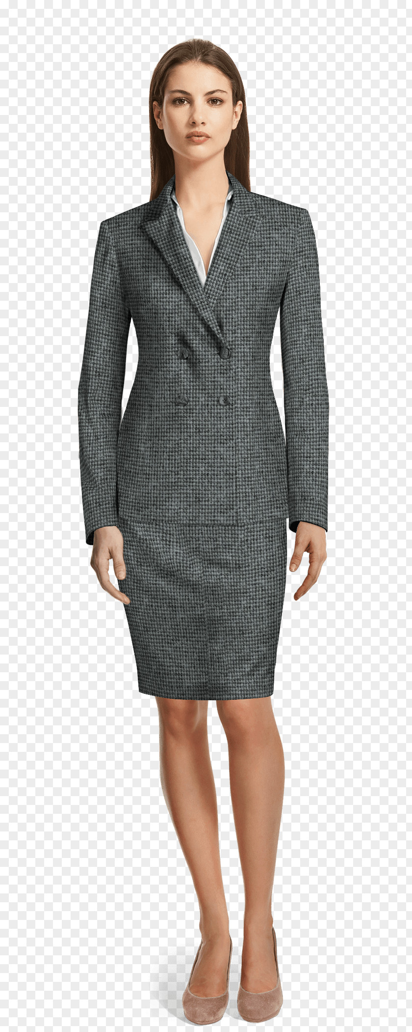 Suit Lapel Double-breasted Clothing Jakkupuku PNG