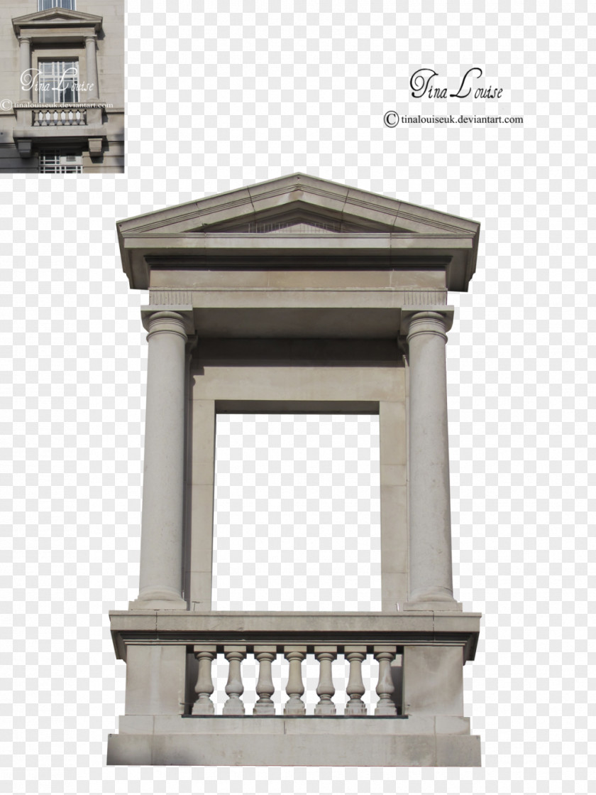 Balcony Facade Column Building PNG