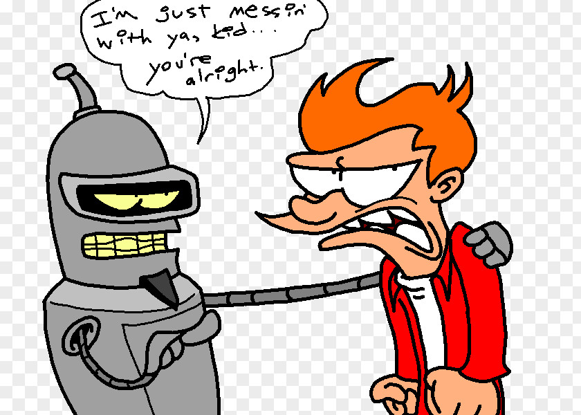 Bender Philip J. Fry Human Behavior Clip Art PNG