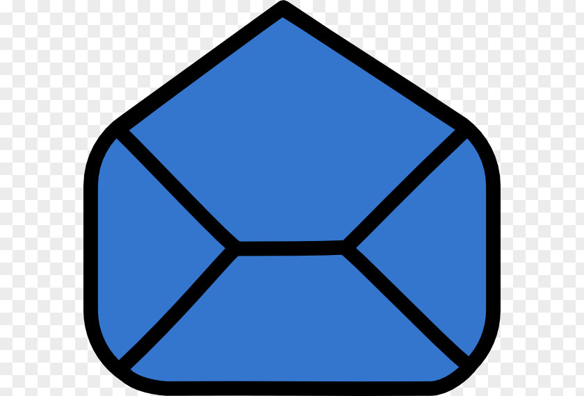 Blue Envelope Mail Clip Art PNG