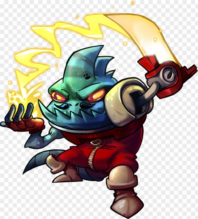 Chameleon Awesomenauts Character Video Game Ronimo Games PNG