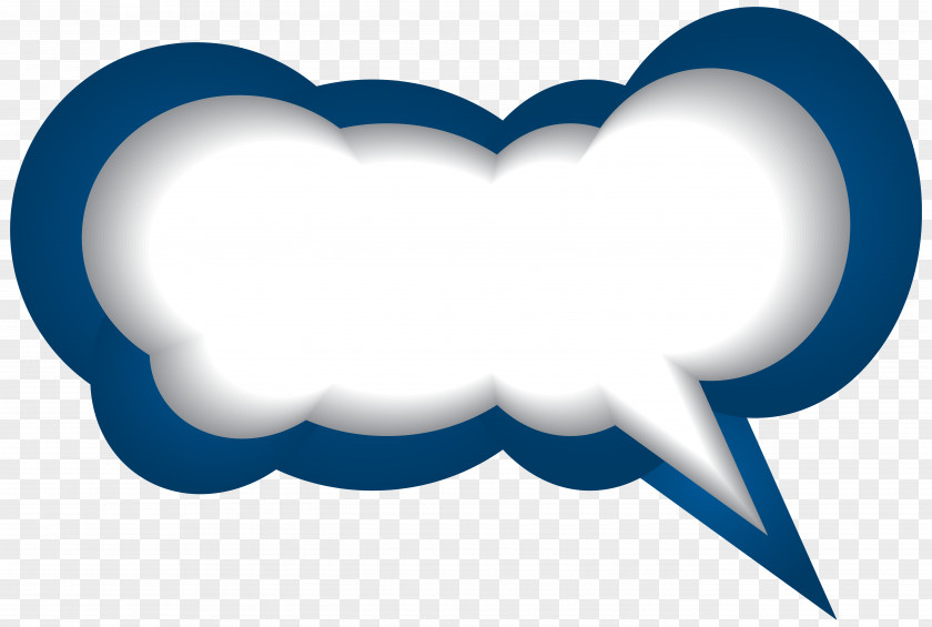 Cloud Speech Balloon Bubble Clip Art PNG