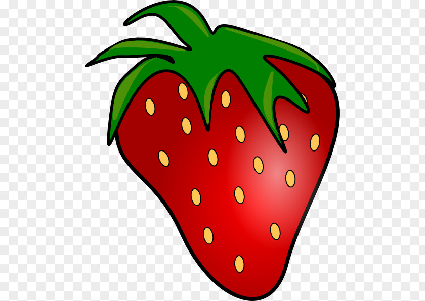 Delicious Strawberry Pie Clip Art PNG