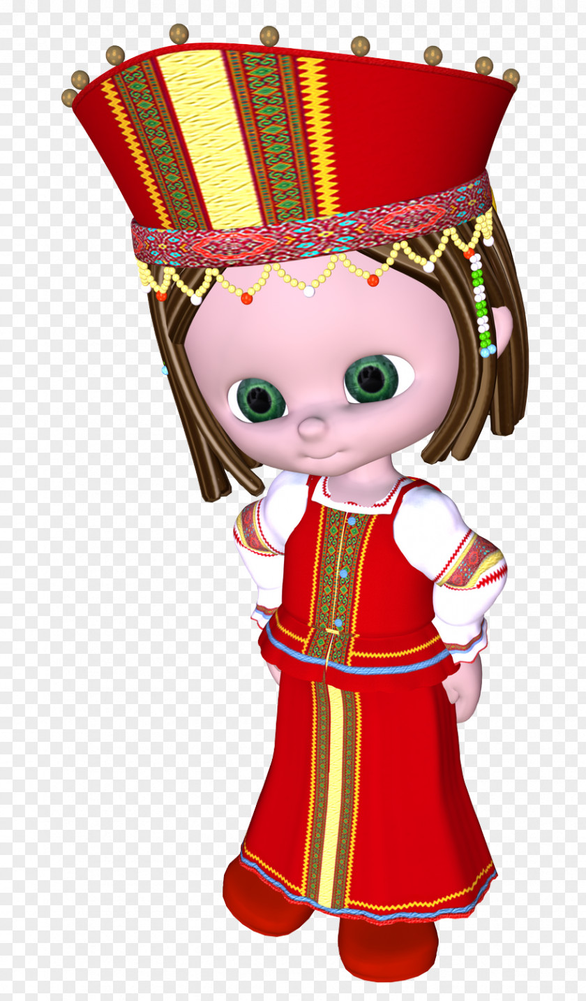 Doll Christmas Ornament Hand Drums Cartoon PNG