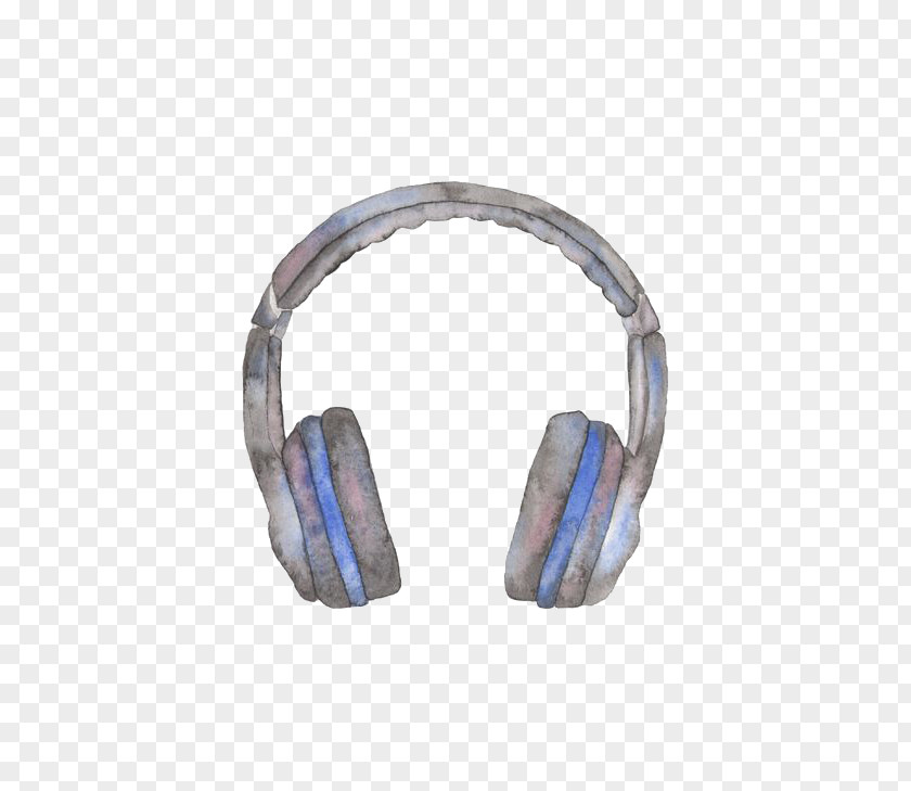 Drawing Headphones PNG