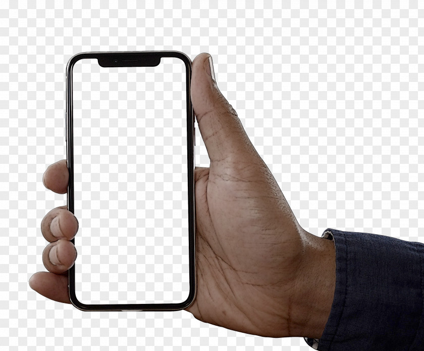 Finger Mobile Phone Case Hand Gadget PNG