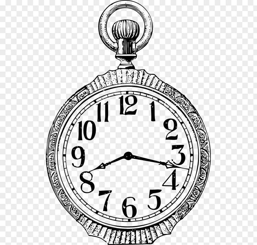 Pocket Watch Drawing T-shirt PNG