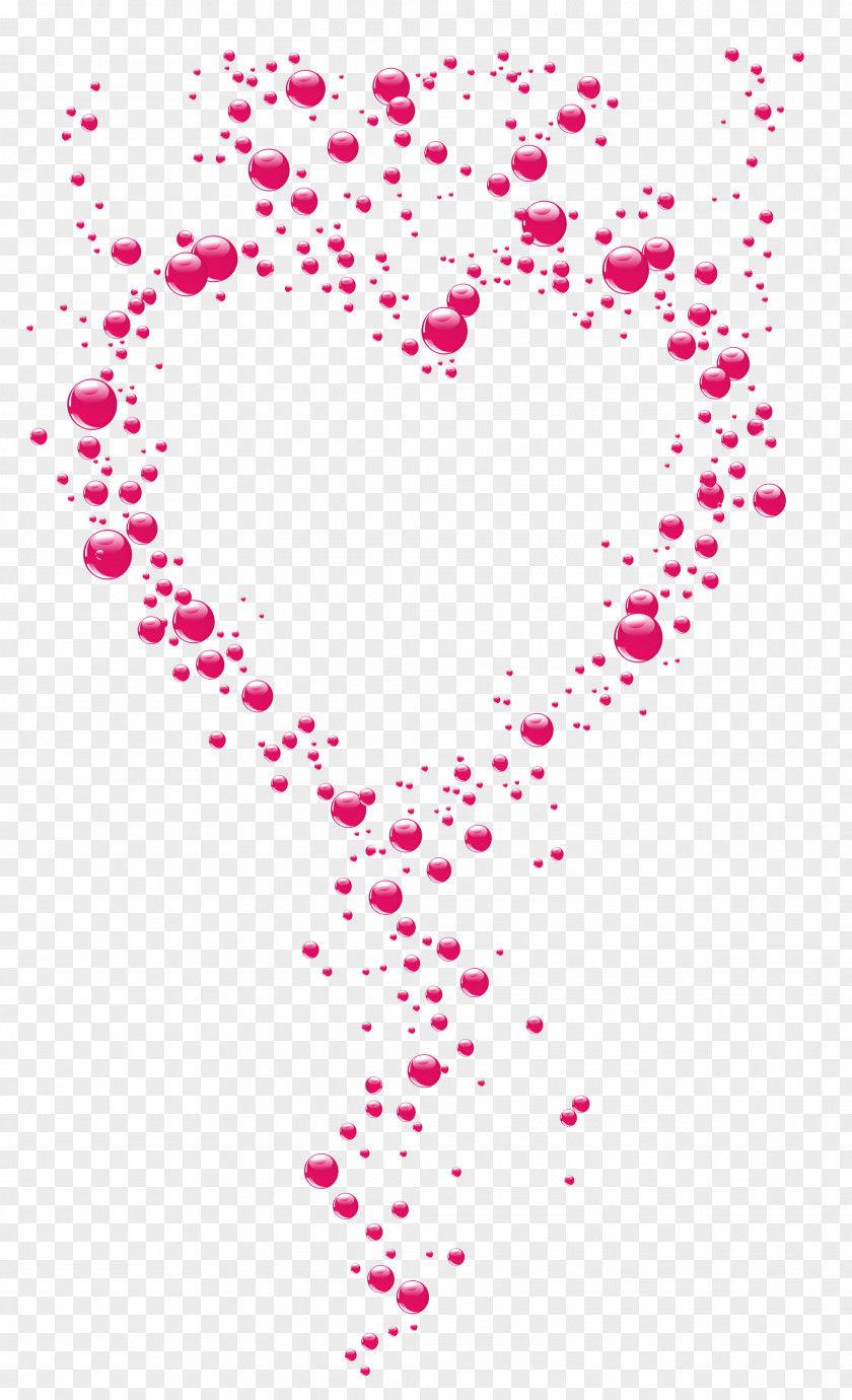 Transparent Pink Bubble Heart Clipart Clip Art PNG