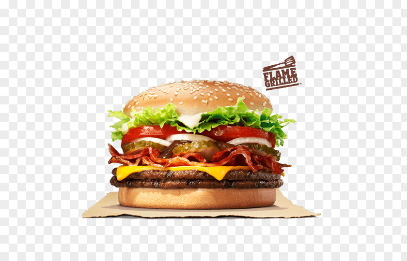 Western Restaurants Whopper Hamburger Cheeseburger Fast Food Big King PNG