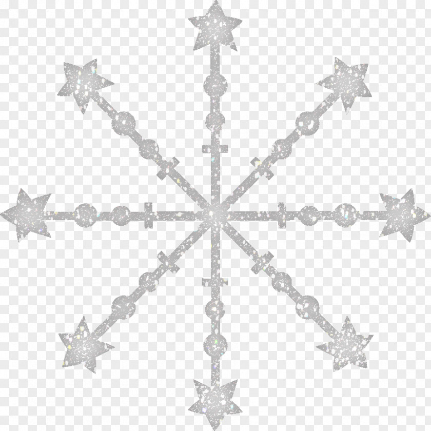 White Stars Snowflakes Nord Snow PNG