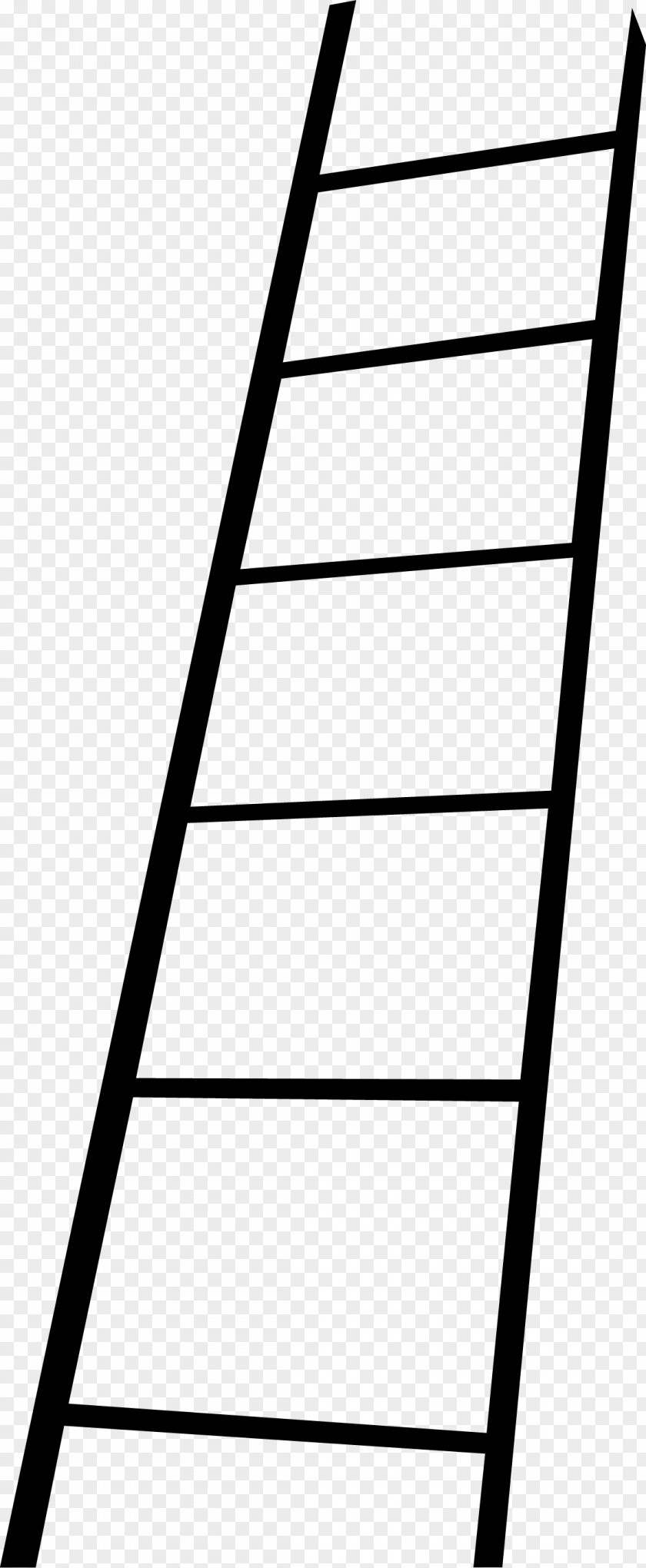 Black Ladder Stairs Logo PNG