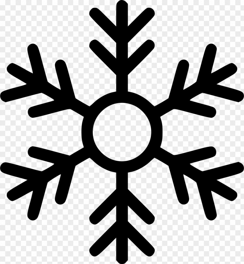 Snowflake Clip Art Illustration PNG