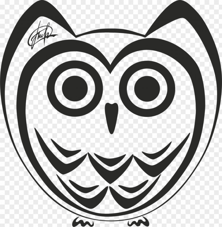 Vector Owl Line Art Beak Cartoon Clip PNG