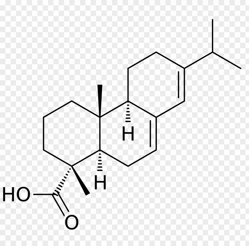 Abietic Acid Resin Rosin PNG