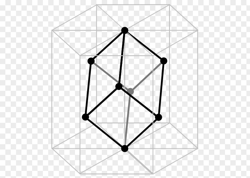 Angle Hexagonal Crystal Family Bravais Lattice Rhombohedron Symmetry PNG