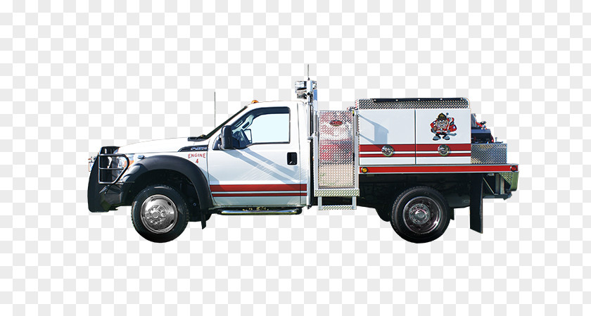 Fire Department Truck Bed Part Car Tow Commercial Vehicle Emergency PNG