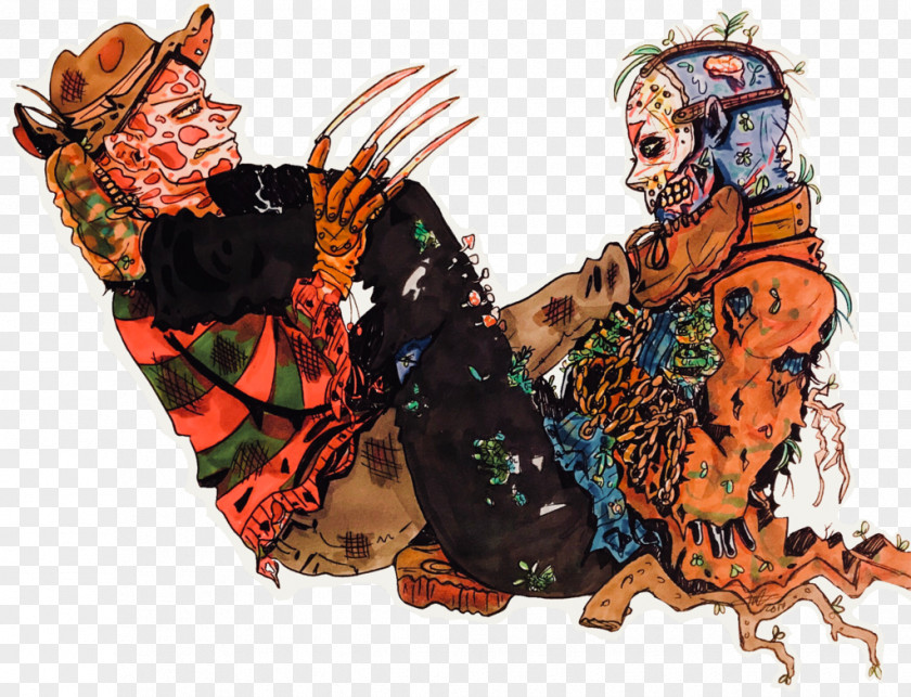 Freddy Krueger Jason Voorhees DeviantArt Fan Art PNG